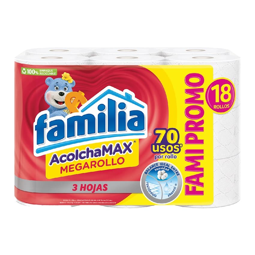 Familia Acolchamax Megarollo x 18und.
