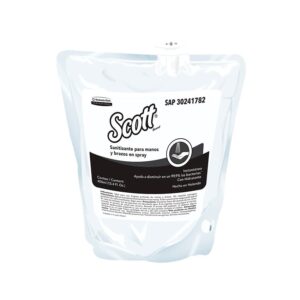 Sanitizante para Manos en Spray, 400ml. Scott Essential