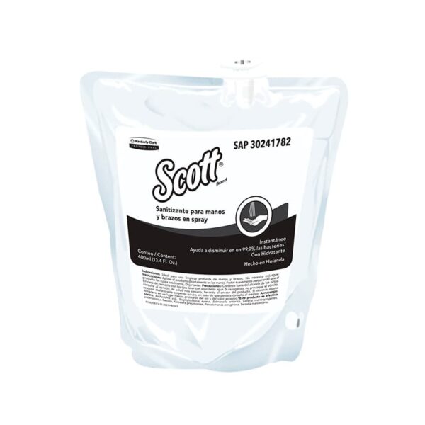 Sanitizante para Manos en Spray, 400ml. Scott Essential