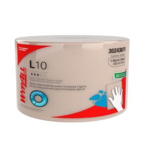 WypAll L10 Natural, Hoja Simple x 650mts.