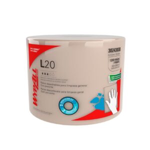 WypAll L20 Natural, Hoja Simple x 300mts.