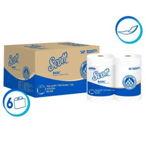 Toalla de Manos en Rollo Scott, 200mts. 3pqt x 2 rollos