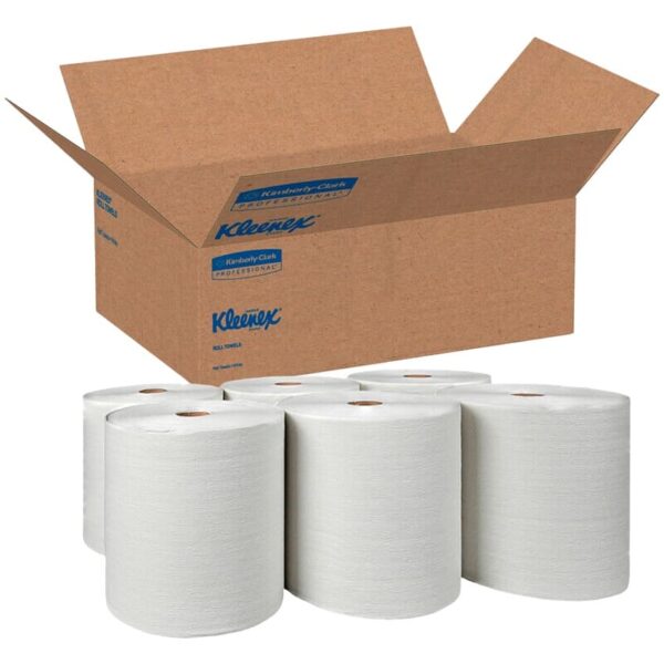 Toalla de Manos en Rollo Kleenex, 6 rollos x 100mts.