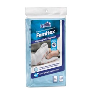 Pqt. Famitex Azul x10und.