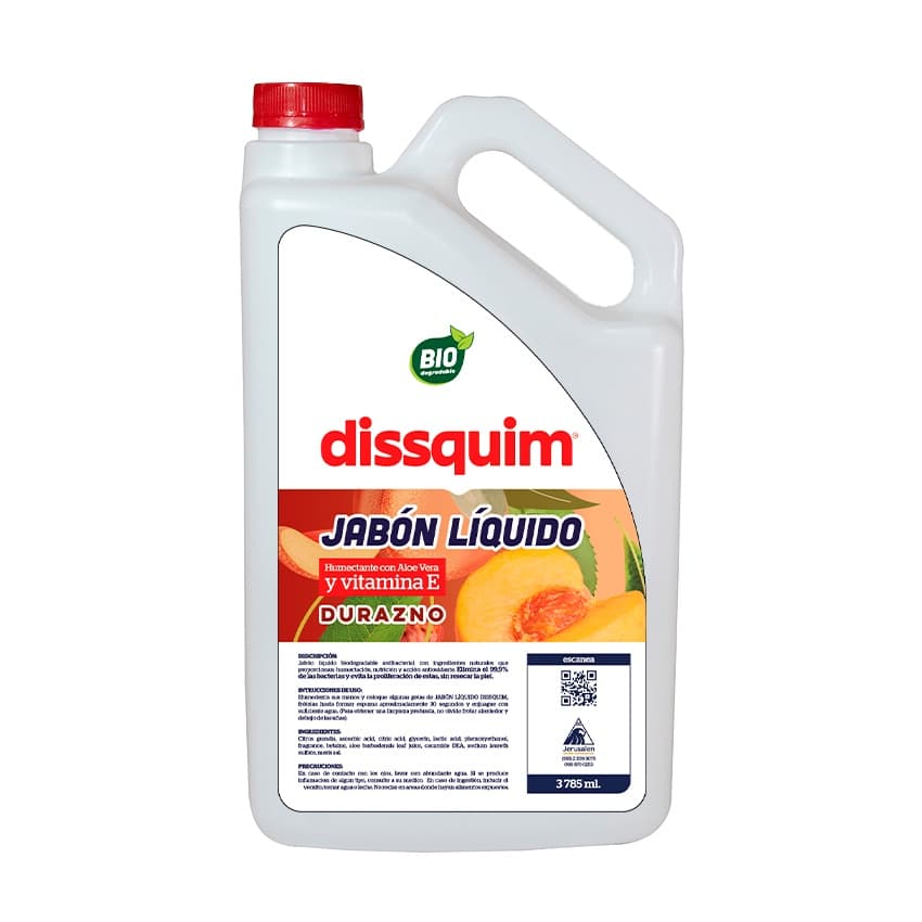 Jabon Dissquim Durazno gl.