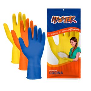 Guante Doméstico Azul, Talla 8.5 C-25