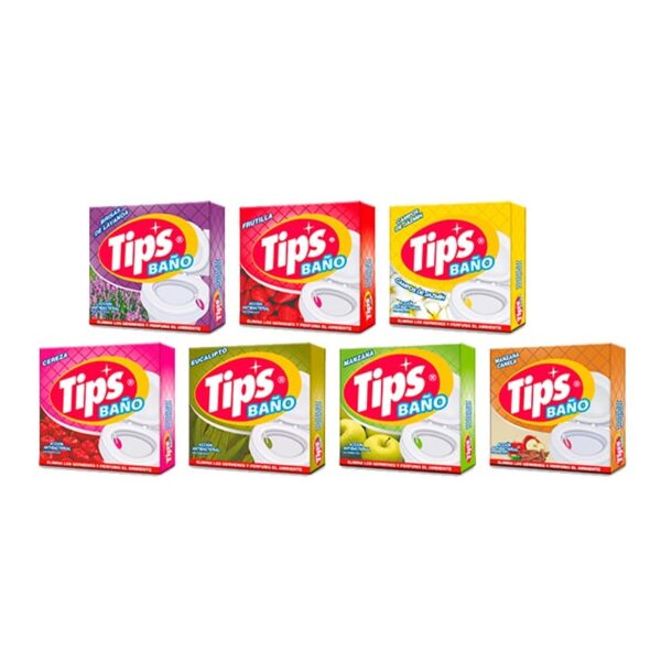 Tips de Baño en Pastilla 95gr.