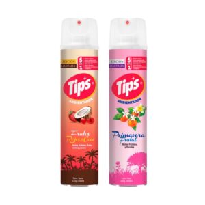 Desodorante en Spray Tips 400ml. Varios Aromas