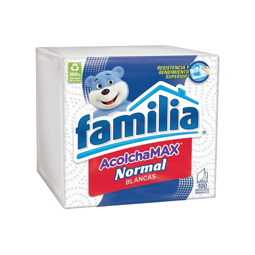 Paquete de Servilleta AcolchaMax x 100und.