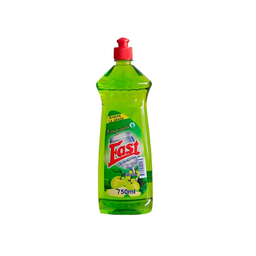 Lavavajilla Líquido Fast 750ml.