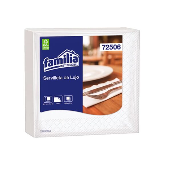 Paquete de Servilleta de Lujo x 50und.