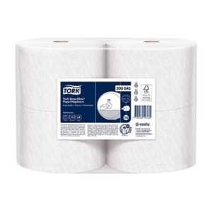 Tork SmartOne. Papel Higiénico Blanco. Hoja Doble 200mts x 4und.