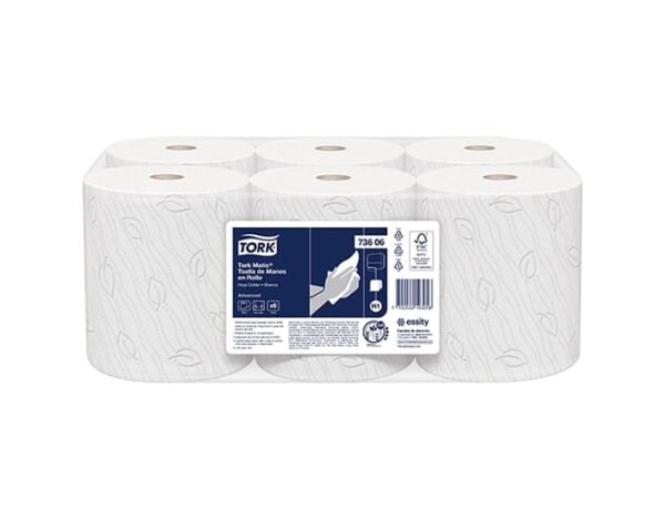 Toalla de Manos en Rollo 180mts x 6und.
