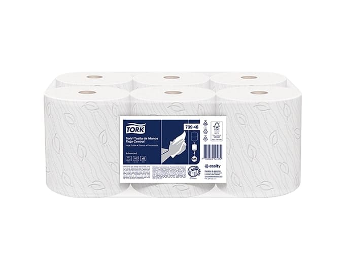 Toalla de Manos en Rollo 120mts x 6und.