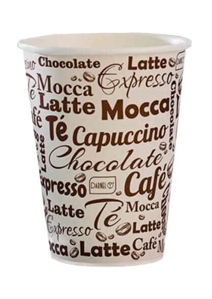 Pqt Vaso PapelLog 12onz x40und